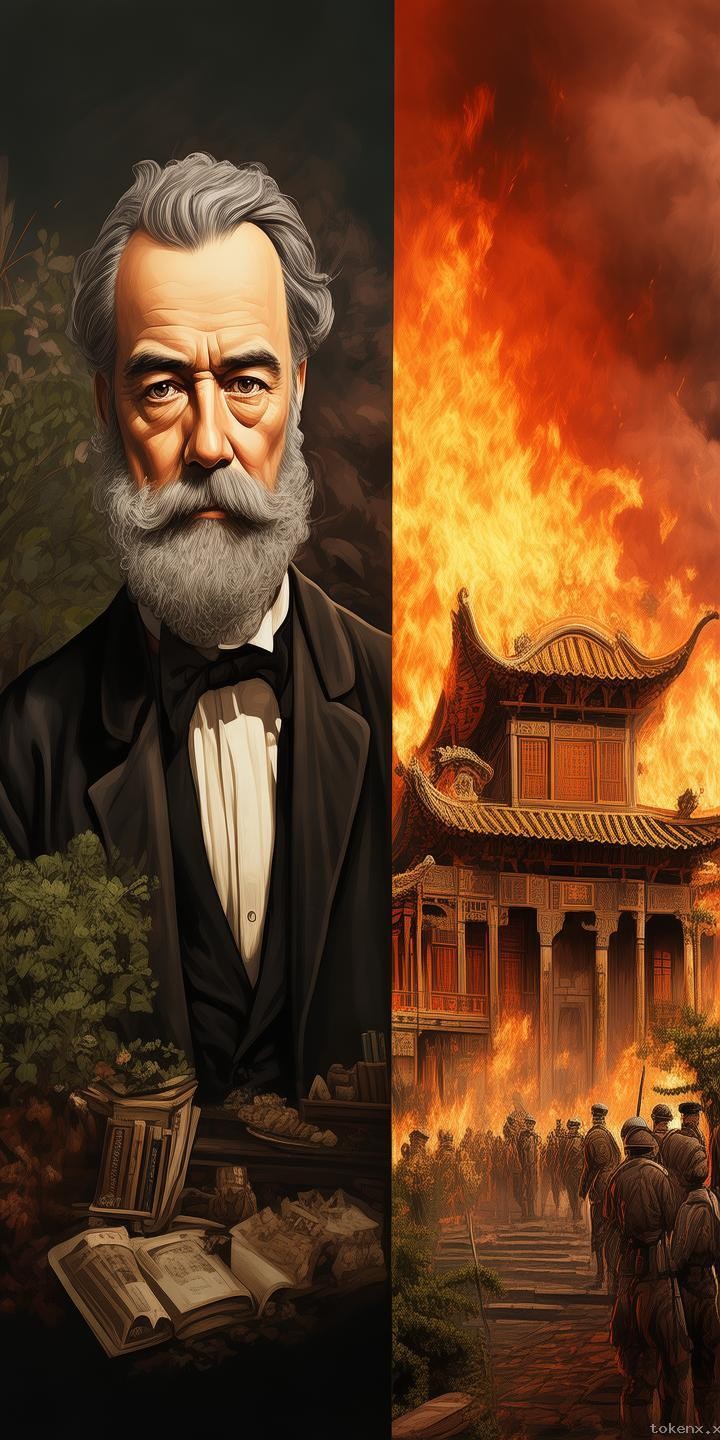 导游误导与事实真相：雨果与火烧圆明园的对比分析